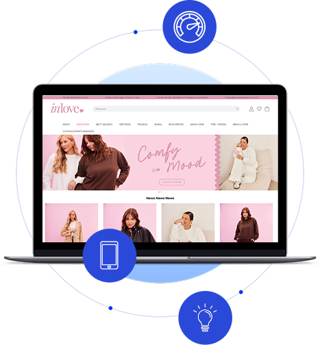 Design responsivo para loja virtual na plataforma UoouShop